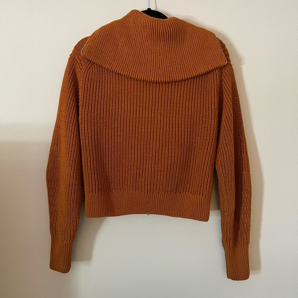 Everlane Set|Chunky Zip Cardigan & Pima Micro-rib Tee|Small - Picture 11 of 12